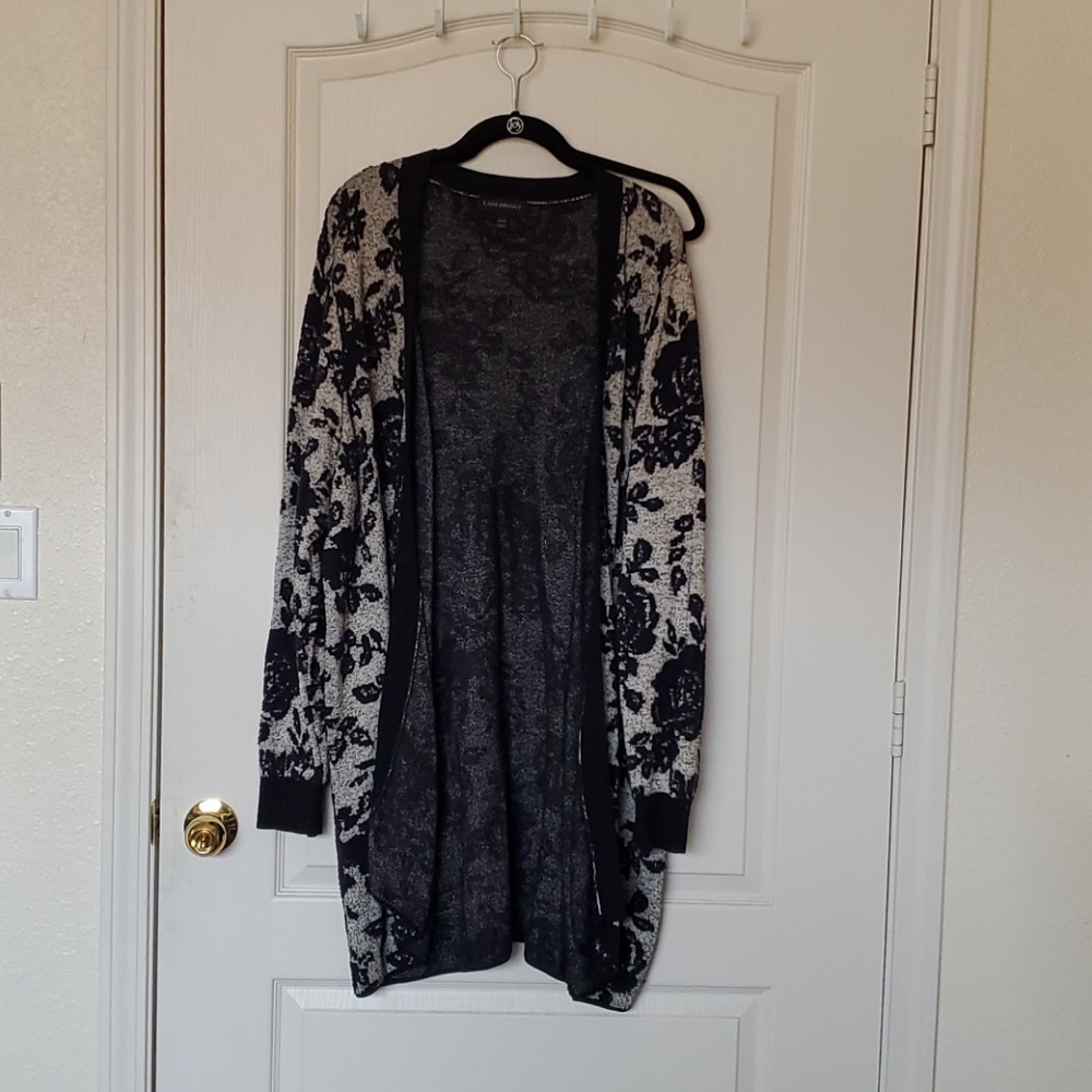 Knee length duster (cardigan)